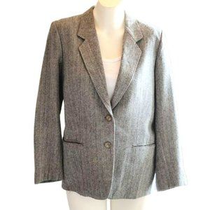 Urban Renewal Upcycled Gray Tweed Blazer Size Medium